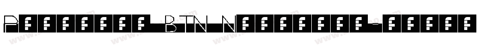 Peppered BTN Negative字体转换